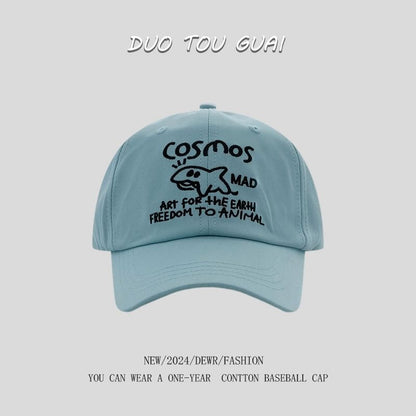 Cap Lettering Baseball Embroidered