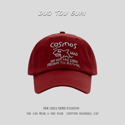 Cap Lettering Baseball Embroidered