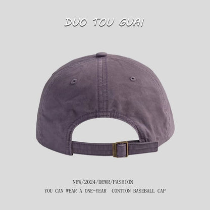 Embroidered Cap Baseball Lettering