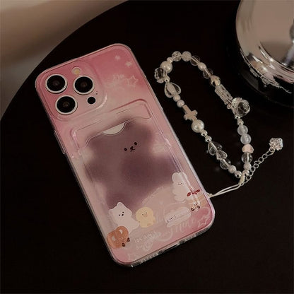 Animal Card Holder Phone Case