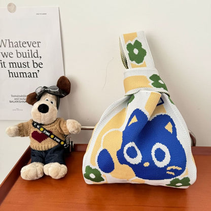 Cat Bag Tote Knit