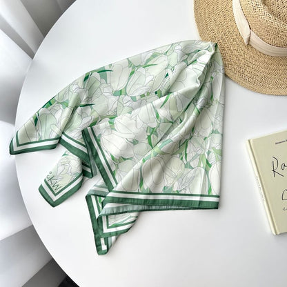 Floral Neckerchief Print