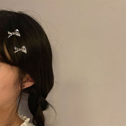 Bow Hair Clip Alloy