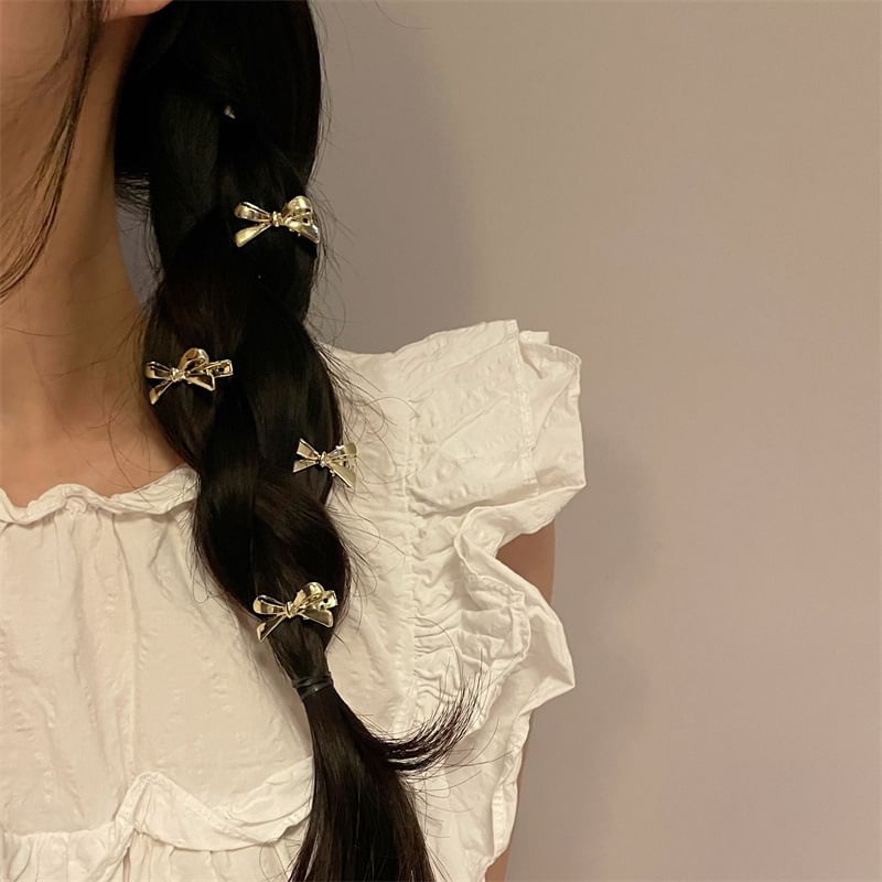 Bow Hair Clip Alloy