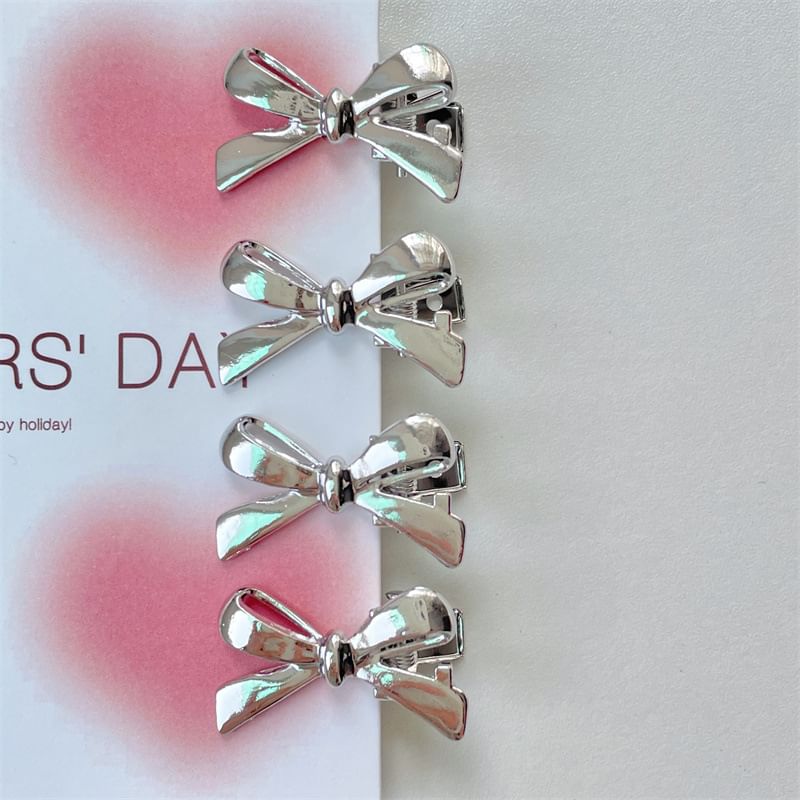 Bow Hair Clip Alloy