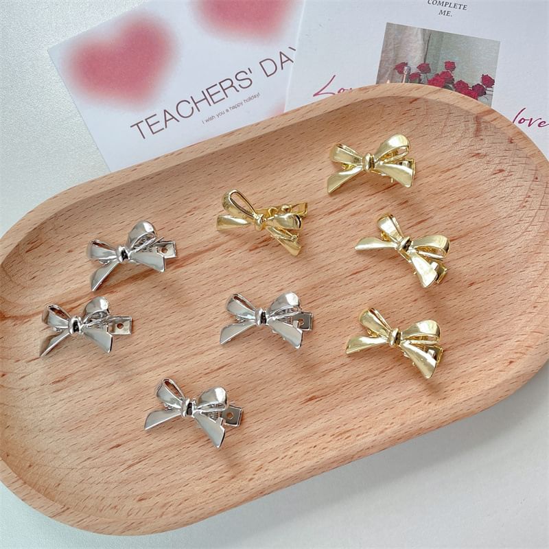 Bow Hair Clip Alloy