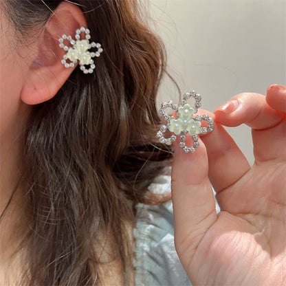 Cuff Ear Dragonfly Floral Alloy /
