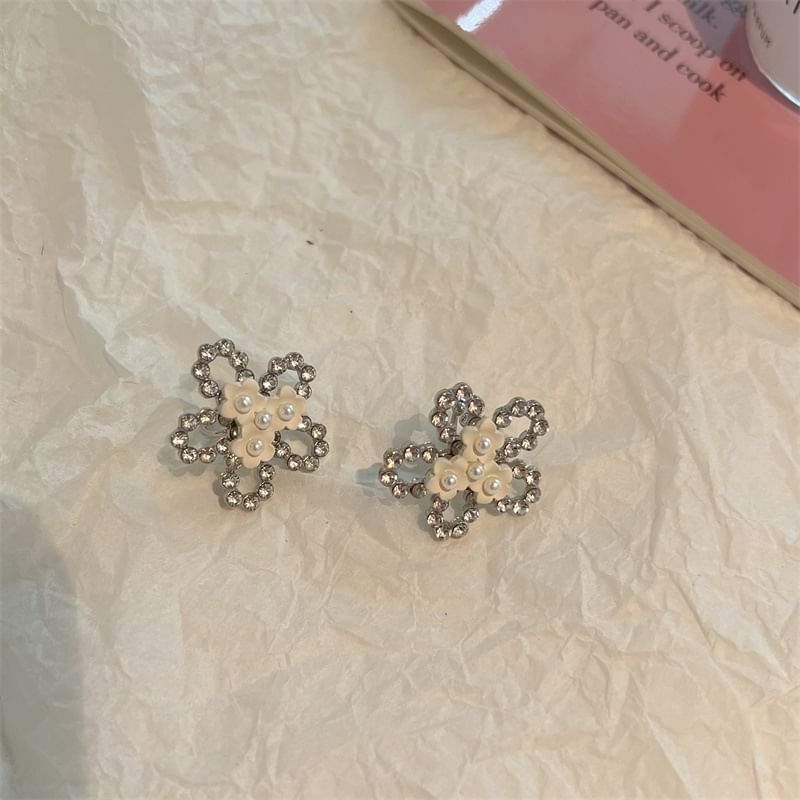 Cuff Ear Dragonfly Floral Alloy /