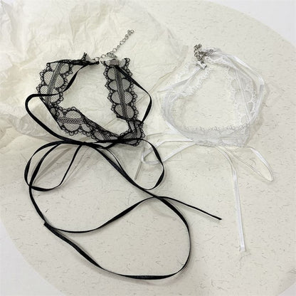 Lace Choker Ribbon
