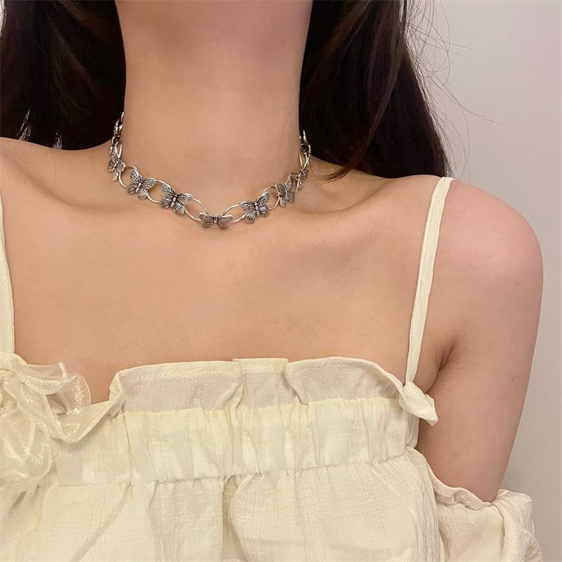 Chain Butterfly Necklace