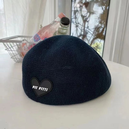 Beret Knit Heart