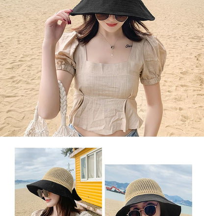 Bucket Panel Bow Hat