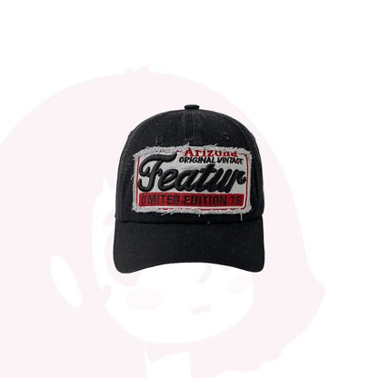 Cap Embroidered Baseball Lettering Applique