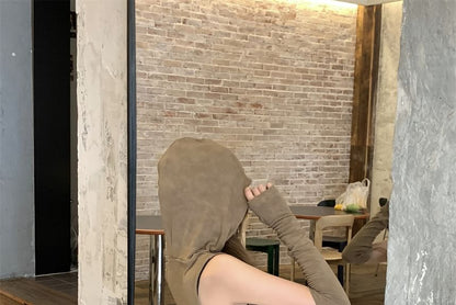 Round Top Mini Skirt Cutout Mid Pencil Waist Faux / Neck Leather Sleeveless