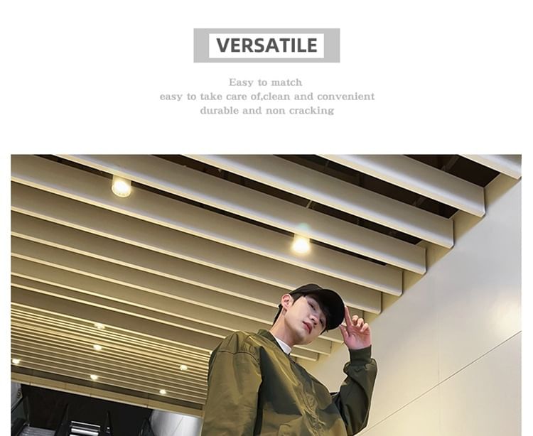 Faux Plain Bag Leather Carryall