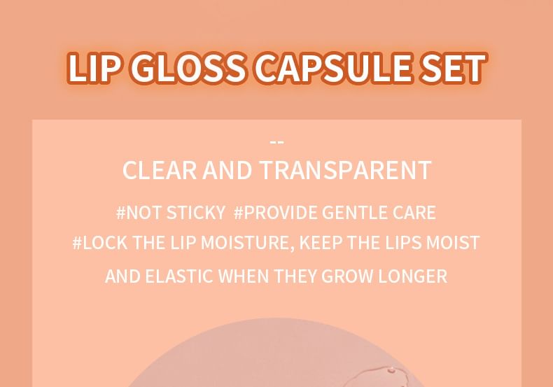 Lip Oil Capsule Set