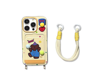 Phone Bear Case Holder Card