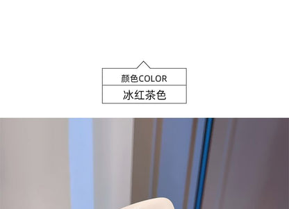 Sunglasses Cut Diamond Half Frame Square