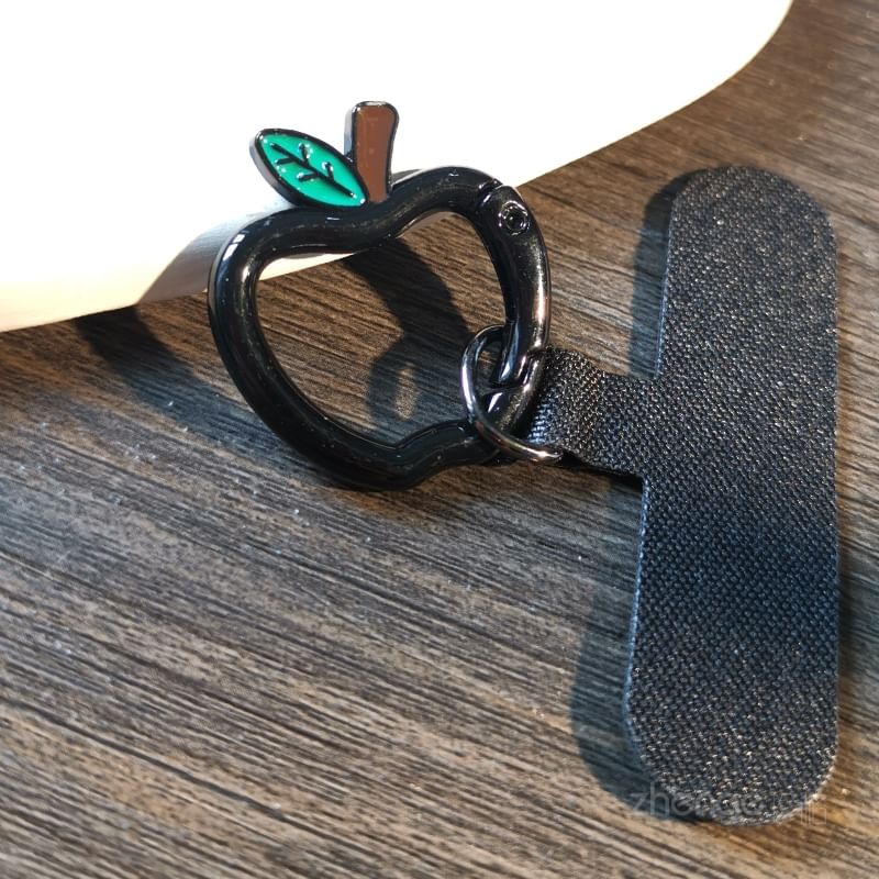 Breloque pour téléphone avec clip en alliage d'Apple / cordon / ensemble