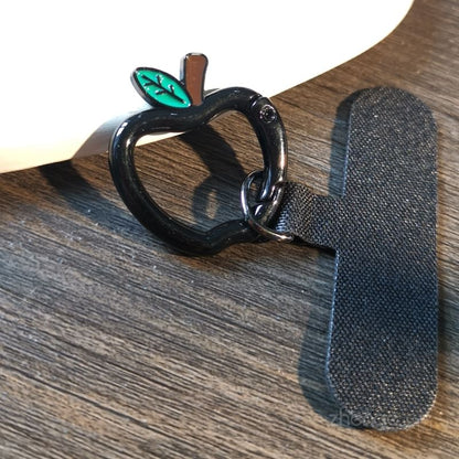 Breloque pour téléphone avec clip en alliage d'Apple / cordon / ensemble