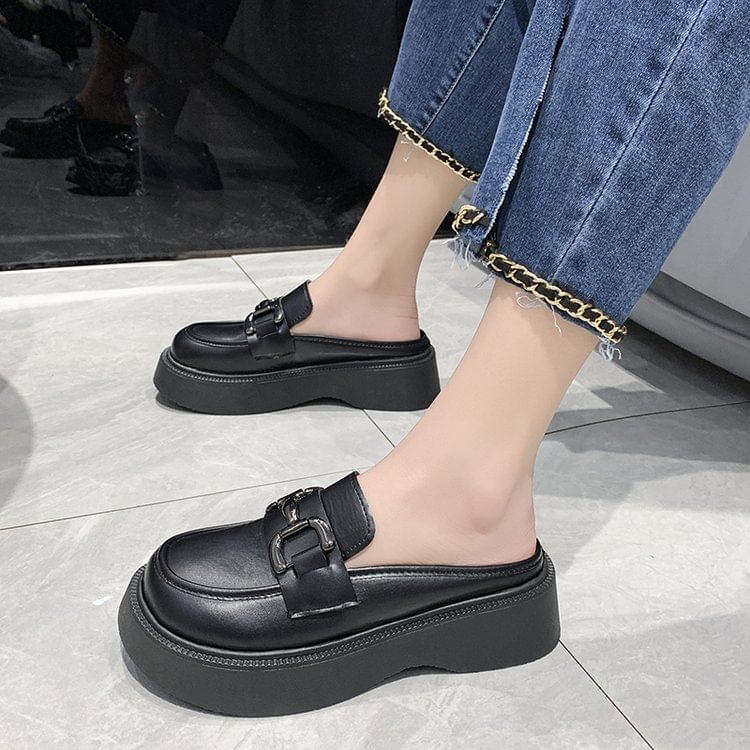 Mules Platform Horsebit