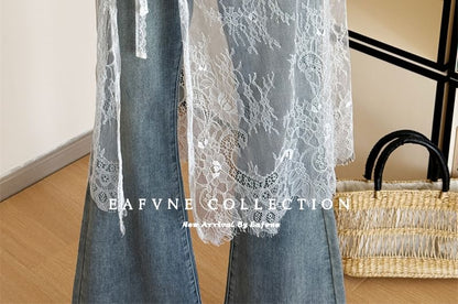 Skirt Apron Half Lace