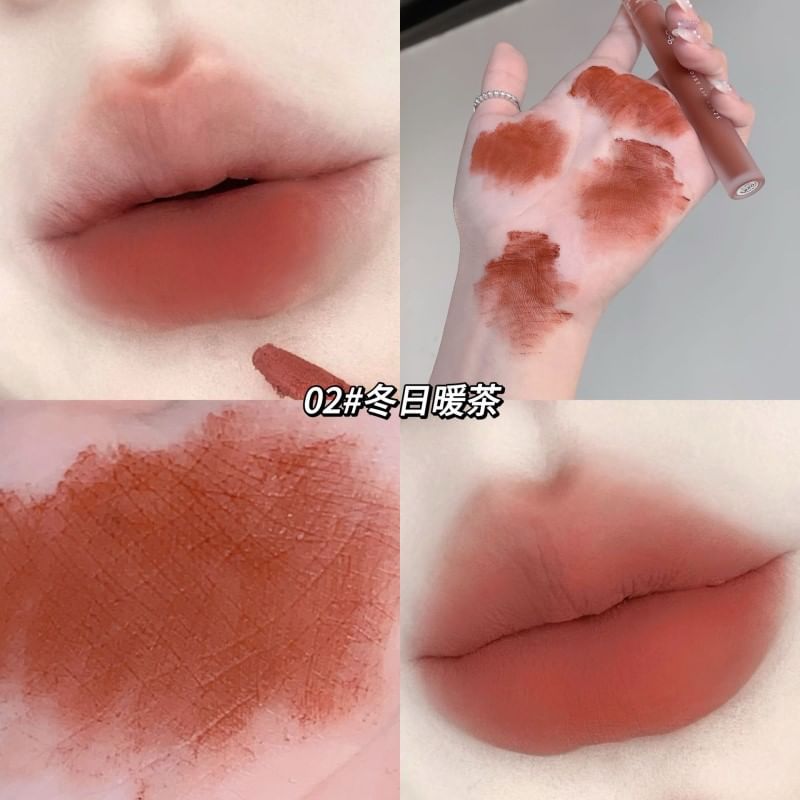 Silky Matte Lip Glaze - #01-#03