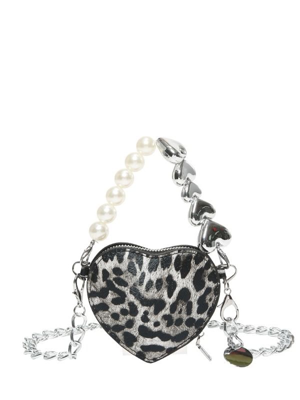 Heart Leopard Bag Crossbody Print