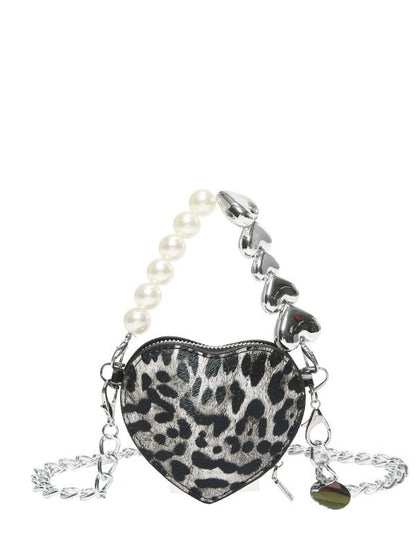 Heart Leopard Bag Crossbody Print