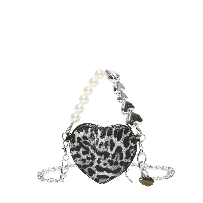 Heart Leopard Bag Crossbody Print
