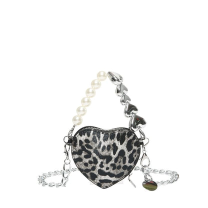 Heart Leopard Bag Crossbody Print