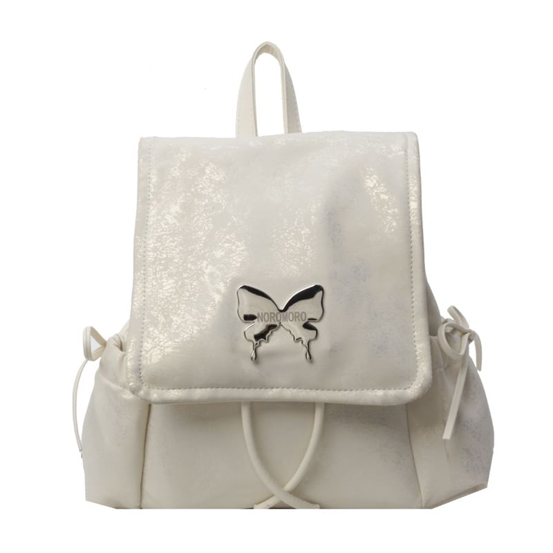 Butterfly Flap Backpack Multi-Pocket Studded