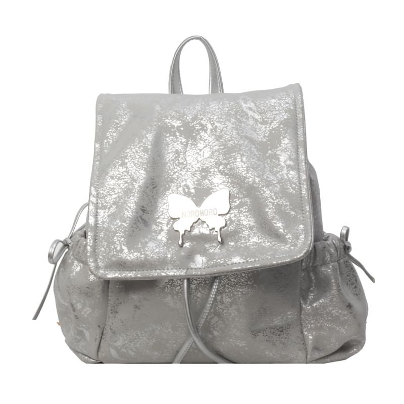 Butterfly Flap Backpack Multi-Pocket Studded