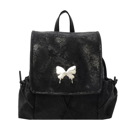 Butterfly Flap Backpack Multi-Pocket Studded