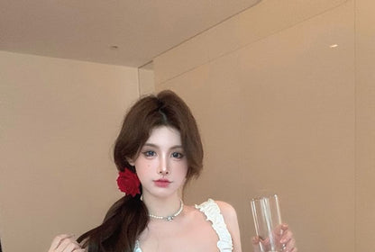 Tank Square Hot Top Crop / Pants Neck