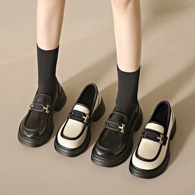Loafers Tone Two Platform