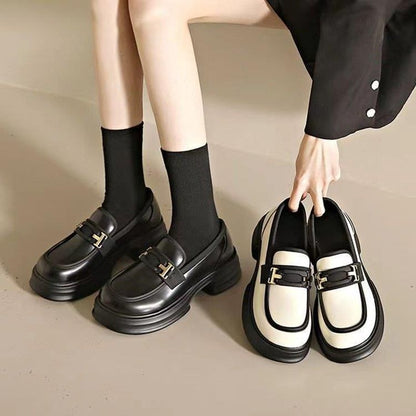 Loafers Tone Two Platform