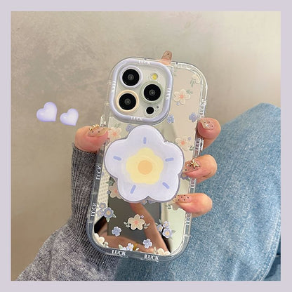 Floral Phone Case Mirrored