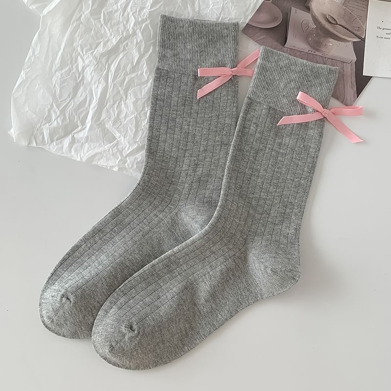 Bow Socks Set