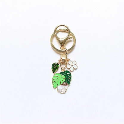 Potted Plants Bag Charm / Key Ring