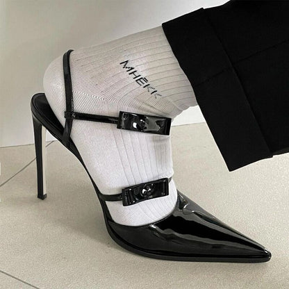 Heel High Pointy Slingback