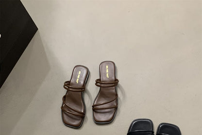 Sandals Plain Slide