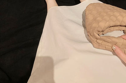 Toe Flats Genuine Leather Peep