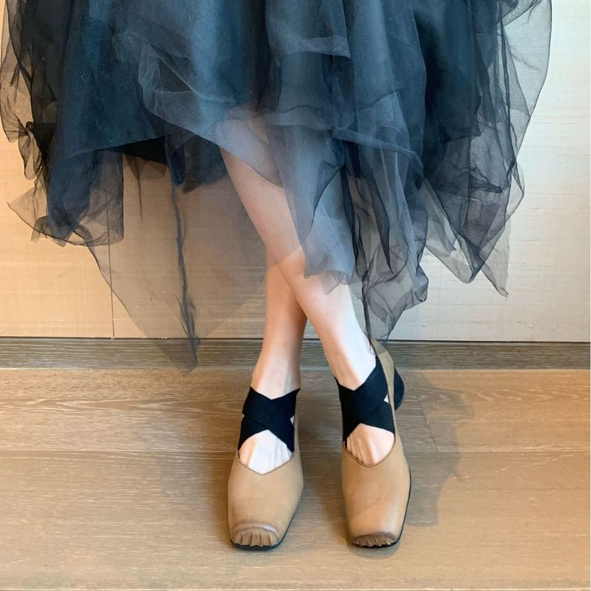 Heel Leather (Various Block Genuine Pumps Designs)