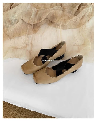 Heel Leather (Various Block Genuine Pumps Designs)