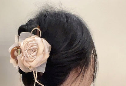 Rose Hair Claw / Orchid Hair Clip