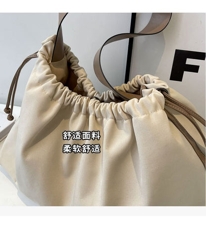 Drawstring Fabric Tote Bag