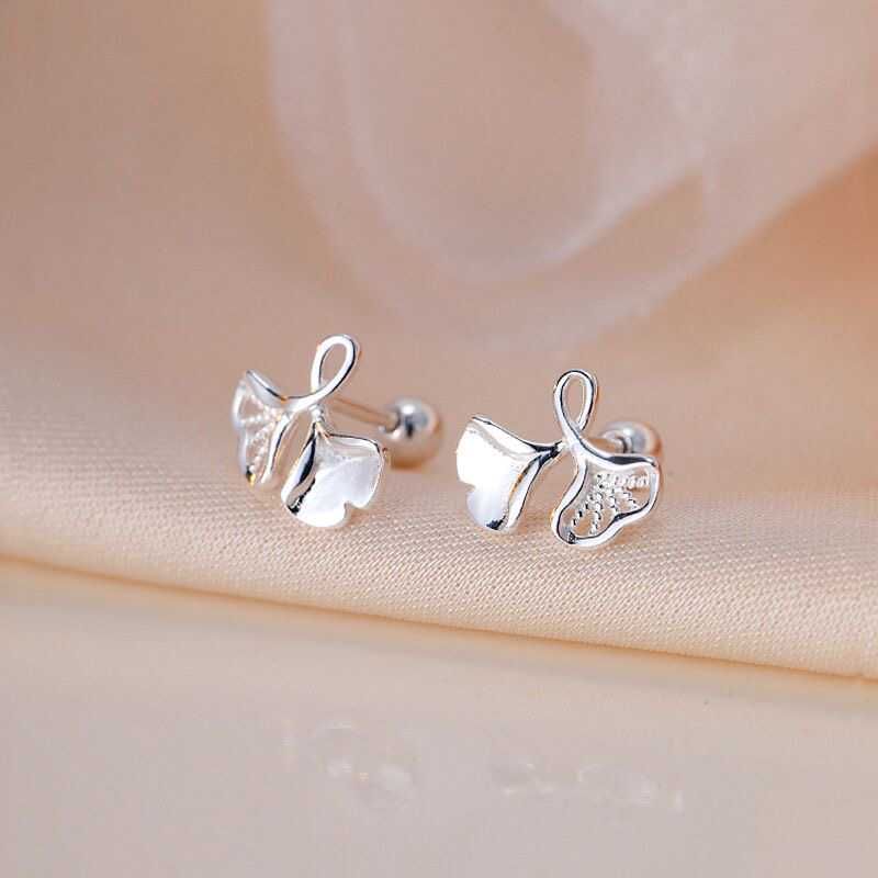 Leaf Alloy Stud Earring