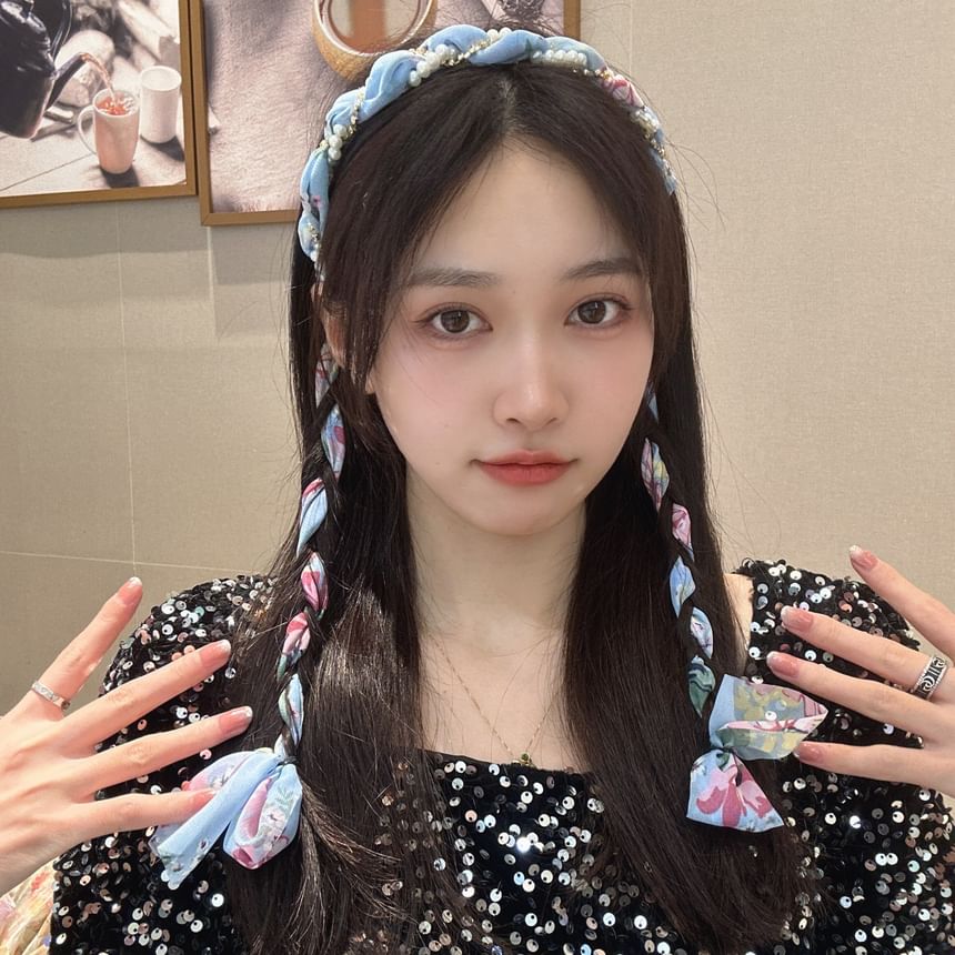 Head Pearl Faux Band