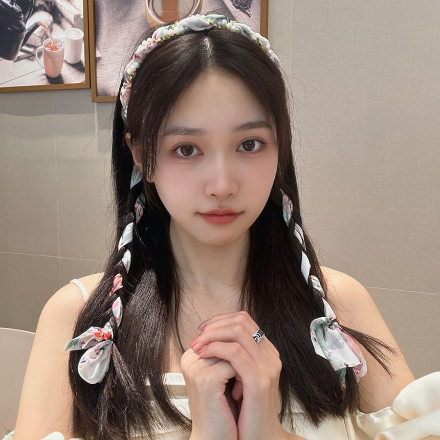 Head Pearl Faux Band